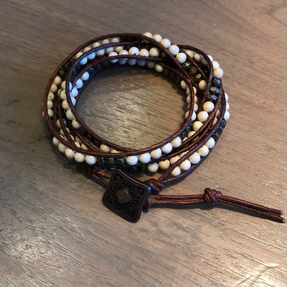 Leather Wrap Bracelet
